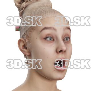 Anneli Raw Morph Scan - 05 Upper Lid Raiser Brows Up Mouth Stretch